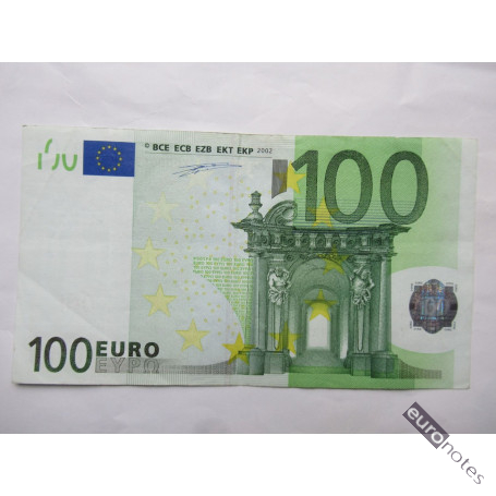 100 Euro counterfeit money - Counterfeit 100 Euro banknote