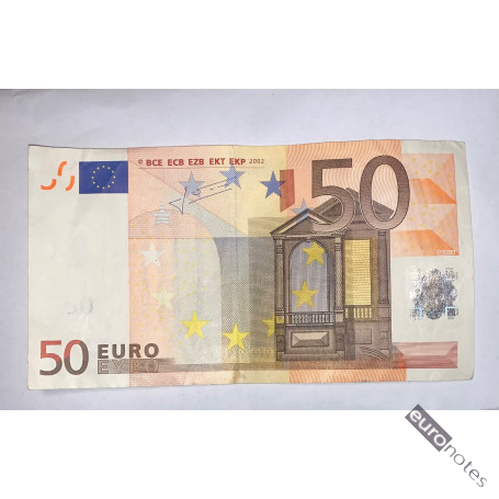 50 Euro counterfeit money - Counterfeit 50 Euro banknote